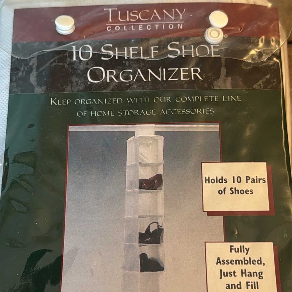 TUSCANY shoe organizer